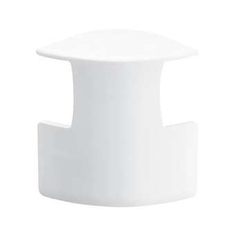 Dérivation moulure d'angle 30x30mm-Pour moulures Keva profondeur 12mm-PVC Blanc|Planet wattohm-PLW11514