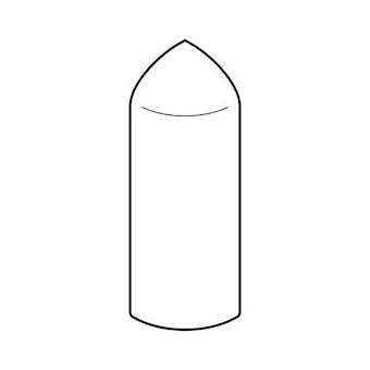 Embout droit ou gauche pour plinthe Keva 80mmx20mm - PVC Blanc Artic|Planet wattohm-PLW11745