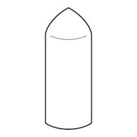 Embout droit ou gauche pour plinthe Keva 80mmx20mm - PVC Blanc Artic|Planet wattohm-PLW11745