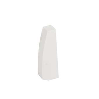 Embout - Pour plinthe Keva LED System 40mmx12,5mm - PVC Blanc Artic|Planet wattohm-PLW14075