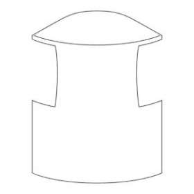 Dérivation moulure d'angle 30x30mm-Pour moulures Keva profondeur 20mm-PVC Blanc|Planet wattohm-PLW11594