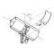 Dérivation vers moulure 22x12mm, 32x12mm, 32x15mm-Pour corniche Keva 30x30mm-PVC