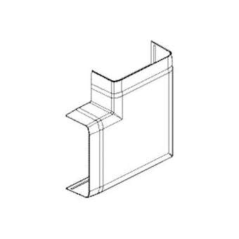 Angle Plat Blanc Paloma|Hager-HAGATA207559010