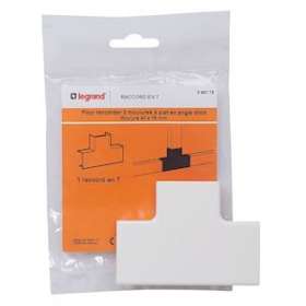 Raccord en T - pour moulure 40x16mm|Legrand-LEG098175