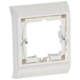 Cadre Mosaic 2 modules pose sur plinthe DLPlus 80x20mm ou 120x20mm - blanc|Legrand-LEG031664