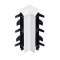 Angle intérieur variable +ou-10DEG- Pour plinthe Keva 125mmx20mm - PVC Blanc Art
