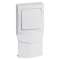 Cadre saillie 1 poste avec interrupteur pour moulure 16mm