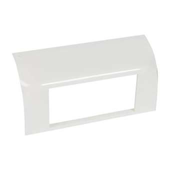 Support Mosaic 4 modules pour pose sur plinthe DLP 140x35mm - blanc|Legrand-LEG031671