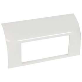 Support Mosaic 4 modules pour pose sur plinthe DLP 140x35mm - blanc|Legrand-LEG031671