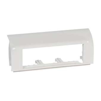 Support Mosaic 6 modules pour pose sur plinthe DLP 140x35mm - blanc|Legrand-LEG031672