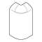 Angle extérieur variable +ou-10DEG pour plinthe Keva 80mmx20mm - PVC Blanc Artic
