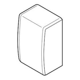 Embout pour moulure Keva 22mmx12mm - PVC Brun|Planet wattohm-PLW11875