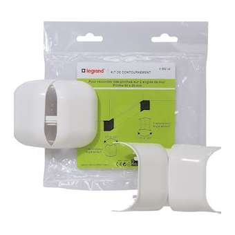 Kit de contournement - pour plinthe 80x20mm|Legrand-LEG098222