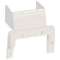 Adaptateur de cadre Mosaic pour pose en bout de moulure DLPlus 40x20mm