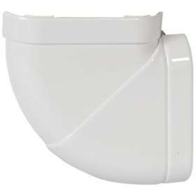 Angle plat variable de 85DEG à 120DEG pour plinthe DLPlus 120x20mm - blanc|Legrand-LEG033667