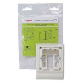 Cadre simple pour appareillage Mosaic - pour plinthe 80x20mm|Legrand-LEG098228