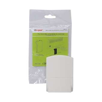 Raccord pour sortie convecteur - pour plinthe 80x20mm|Legrand-LEG098227