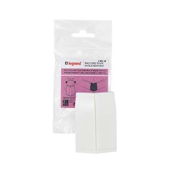 Angle extérieur pour plinthe Céliane déco 12,5mm - blanc|Legrand-LEG098348