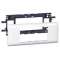 Support Mosaic pour goulotte DLP monobloc avec couvercle 65mm