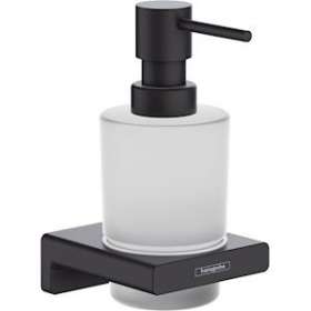 Distributeur de savon liquide noir mat|Hansgrohe-HA341745670