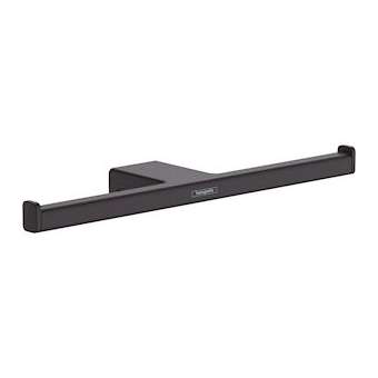 Porte-papier double 300 mm noir mat|Hansgrohe-HA341748670