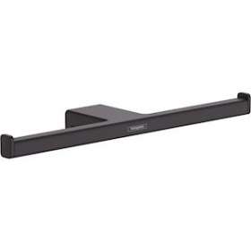 Porte-papier double 300 mm noir mat|Hansgrohe-HA341748670