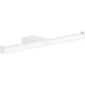 Porte-papier double 300 mm blanc mat|Hansgrohe-HA341748700