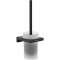 Porte-brosse WC noir mat