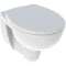 Pack WC suspendu Geberit Bastia 52cm, Rimfree, abat standard, blc