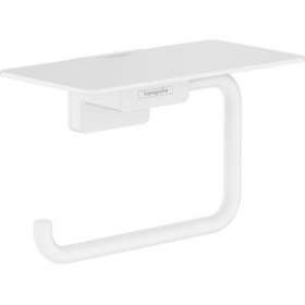 Porte-papier WC avec tablette blanc mat|Hansgrohe-HA341772700