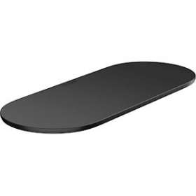 Couvercle WallStoris pour Corbeille rangement noir mat|Hansgrohe-HA327925670