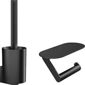 Set de toilette WallStoris noir mat|Hansgrohe-HA327969670