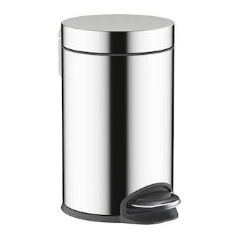 Poubelle à pédale chromé|Hansgrohe-HA341775000