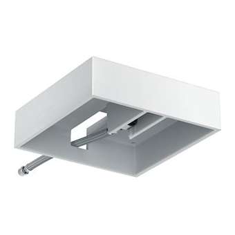 Corps d'encastrement pour douche de tête Raindance Air 1jet 400 x 400 mm chromé|Hansgrohe-HA326254180