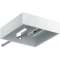 Corps d'encastrement pour douche de tête Raindance Air 1jet 400 x 400 mm chromé