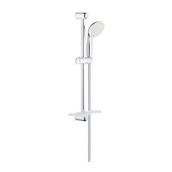 Ensemble de douche 2 jets avec barre Tempesta 100 Chromé|Grohe-GO227926001