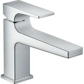 Mitigeur de lavabo 100 poignée manette bec long, bonde Push-Open chromé|Hansgrohe-HA332502000