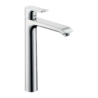 Mitigeur surélevé 260 pour vasque libre, avec tirette et vidage chromé|Hansgrohe-HA331082000