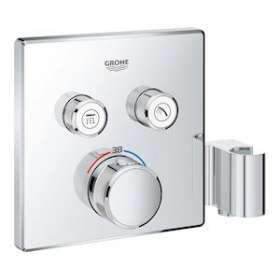 Thermostatique installation encastrée 2 sorties Grohtherm SmartControl Chromé|Grohe-GO229125000