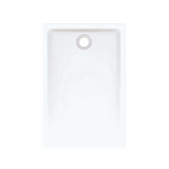 Receveur de douche rect Geberit Renova à poser / à encastrer, 80 x 120 cm, Blc|Geberit-GBR00727800000AG3