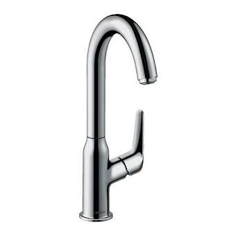 Mitigeur de lavabo 240 avec bec pivotant à 120DEG sans tirette ni vidage chr|Hansgrohe-HA371128000