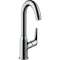 Mitigeur de lavabo 240 avec bec pivotant à 120DEG sans tirette ni vidage chr