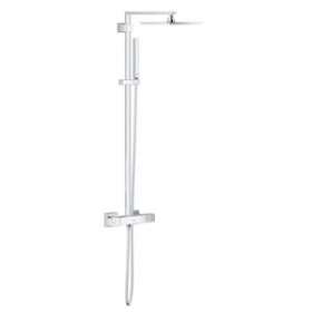Colonne de douche avec mitigeur thermostatique Euphoria Cube System 230 Chromé|Grohe-GO226087000