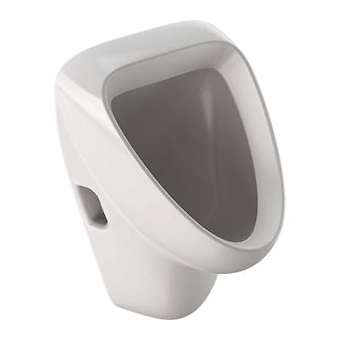 Urinoir Geberit Aller, alimentation encastrée, sortie encastrée: T35cm, Blanc|Geberit-GBR236500000