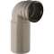 Coude de raccordement 90DEG Geberit: d100mm, d190mm, D11.1cm, H23cm