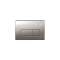 Plaque Geberit Kappa50 double touche: chromé mat