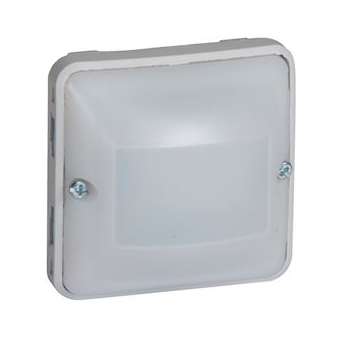 Détecteur de mouvements toutes lampes avec neutre 3 fils Plexo composable gris|Legrand-LEG069522