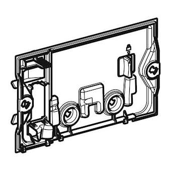 Plaque protection module Geberit DuoFresh, réservoir Sigma 8 cm|Geberit-GBR243.976.00.1