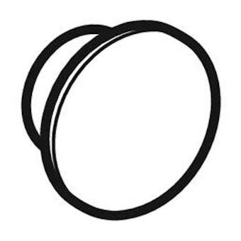 Bouchon de protection pour plaque de protection pour module Geberit DuoFresh|Geberit-GBR244.091.00.1