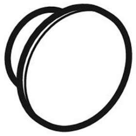 Bouchon de protection pour plaque de protection pour module Geberit DuoFresh|Geberit-GBR244.091.00.1